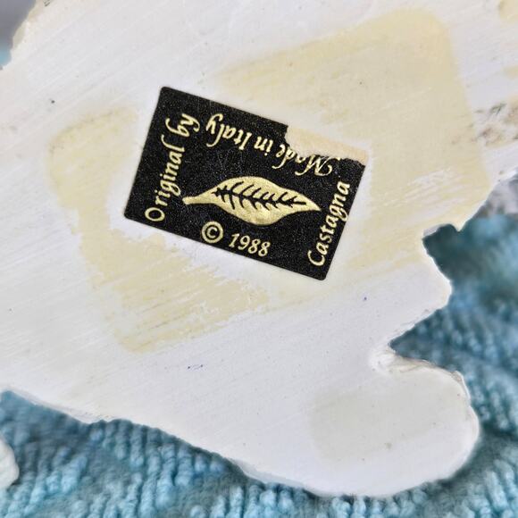 Vintage 1988 Castagna Sitting West Highland White Terrier Figure Made in Italy - Picture 7 of 9